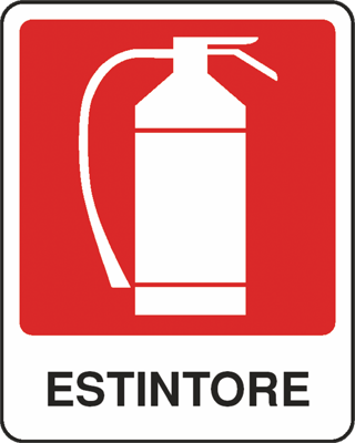 Cartello "Estintore"