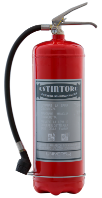 Estintore idrico Lt 6 "Linea Moderna"