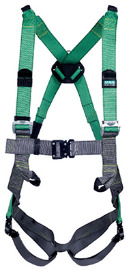 Imbracatura MSA modello "V-FORM" per la massima sicurezza sul lavoro