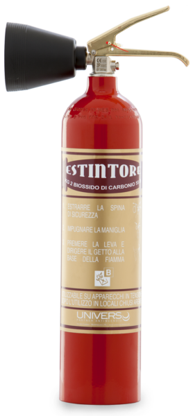 Estintore a Co2 kg 2 "Linea Elegance"