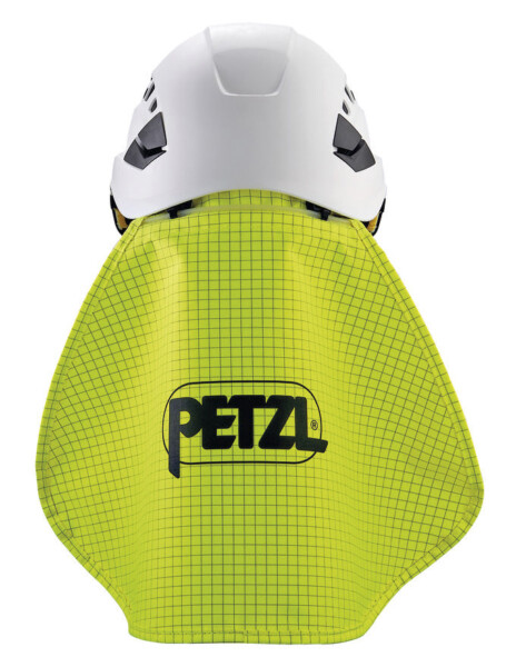 Proteggi-collo alta visibilità giallo per caschi Vertex e Strato