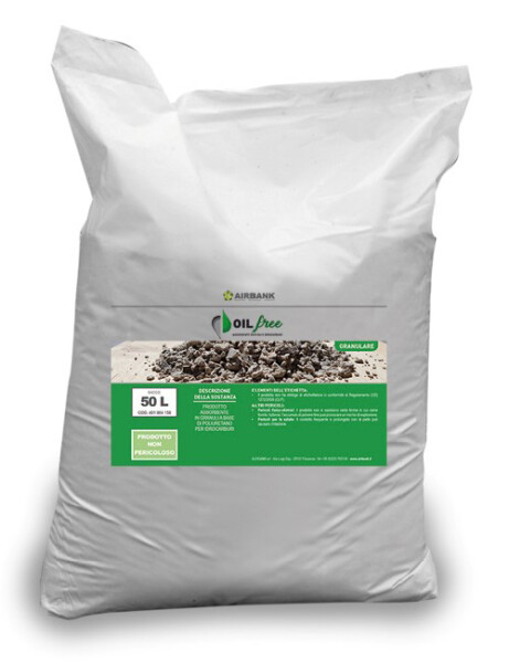 Assorbente in granuli oli ed idrocarburi 50 lt