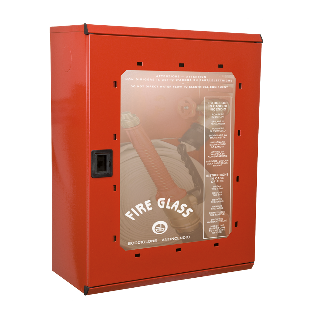 Idrante a muro con tubazione flessibile da esterno/interno